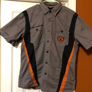Harley-Davidson men’s button down shirt